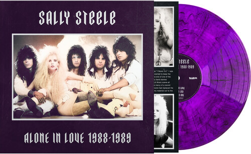 SALLY STEELE / Alone in Love 1988-1989 (Vo.80sn[hE|bv̔AT[EXeB[III) LP !! PURPLE 