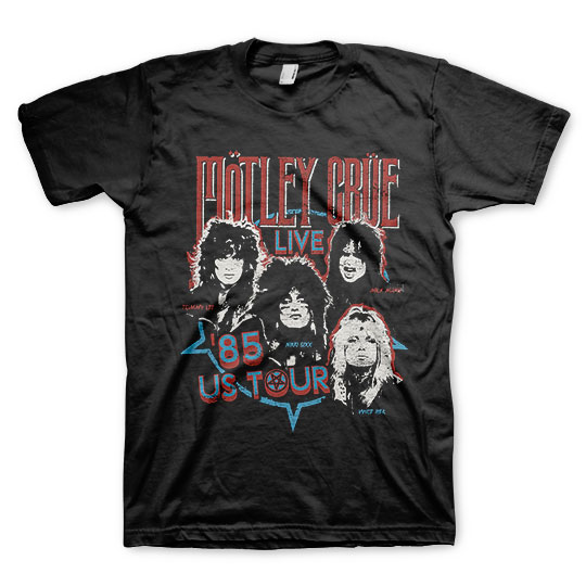 MOTLEY CRUE / f85 Live Tour T-Shirt (L)