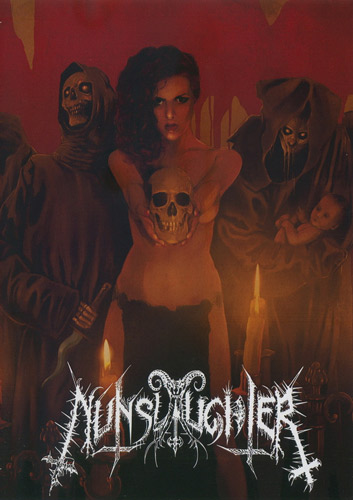 NUNSLAUGHTER / Upon the Altar (DVD case) 