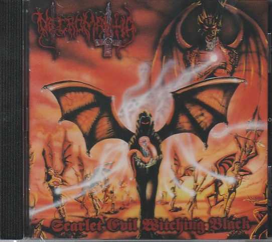 NECROMANTIA / Scarlet Evil Witching Black@i2021reissue)