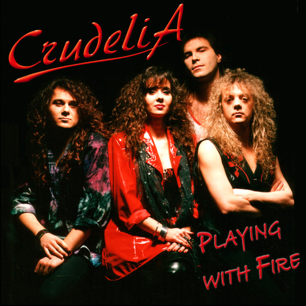 CRUDELLA / Playing with Fire (slip/1990/2024 reissue)