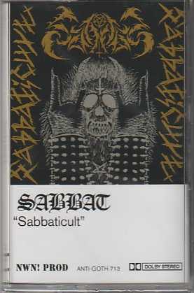 SABBAT / Sabbaticult TAPE@ (NWNo[W/{ꎌj