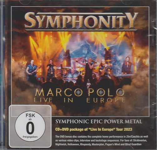 SYMPHONITY / Marco PoloF Live in EuropeiCD+DVD)