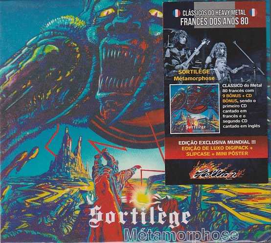 SORTILEGE / Metamorphose (2CD/digi/slip/poster) (2022 reissue)