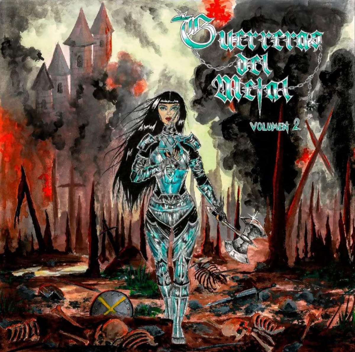 V.A / Guerreras del Metal vol.2 (SILENT CROSS/TRITTON/XYSTER/CYPER SIGNALS)