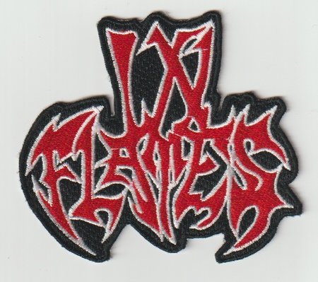 IN FLAMES / Logo SHAPED (SP)