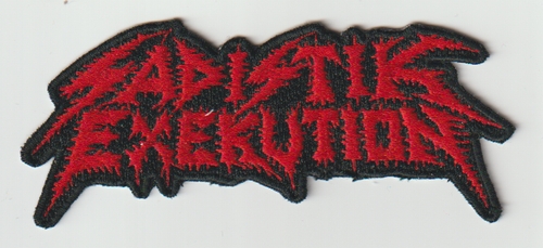 SADISTIK EXEKUTION / Red Logo SHAPED (SP)