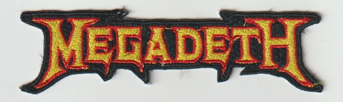 MEGADETH / Yellow Logo SHAPED (SP)