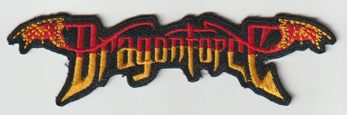 DRAGONFORCE / Red/Yellow Logo SHAPED (SP)