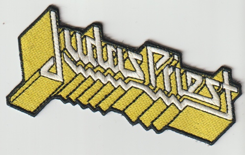 JUDAS PRIEST / Yellow  logo SHAPED (SP)