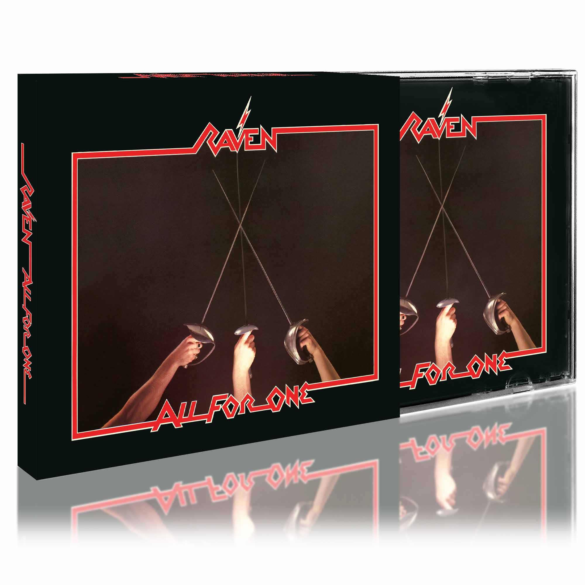 RAVEN / All For One (slip/HRR/2024 reissue)