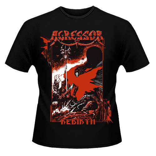 AGRESSOR / Rebirth T-shiirt (XL)