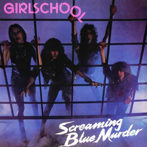 GIRLSCHOOL / Screaming Blue Murder +1 (slip/2021 reissue)