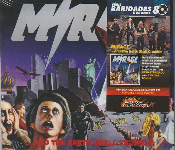 MIRAGE / ...And The Earth Shall Crumble (slip/poster)(2023 reissue)