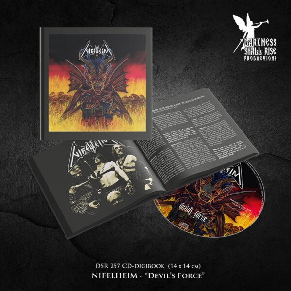NIFELHEIM / Devil's Force (1998/2024 reissue/digibook)
