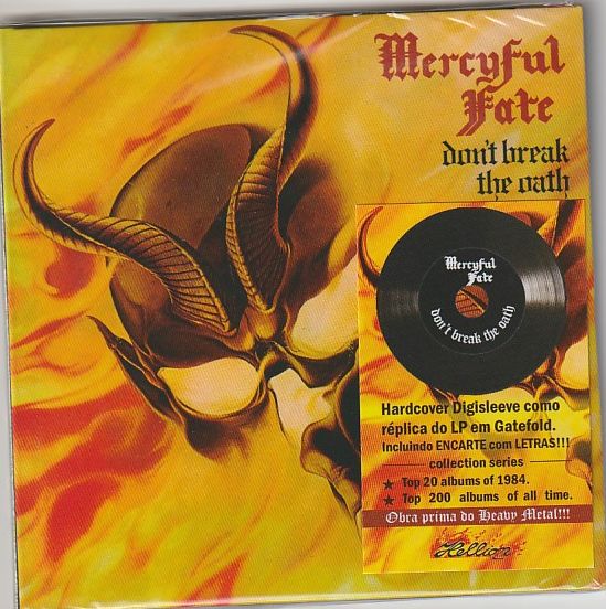 MERCYFUL FATE / Don't Break the Oath (digi/papersleeve) (2020 reissue)@Hellion