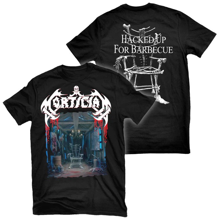 MORTICIAN / Hacked Up for Barbecue (T-Shirt + Back Print) [󒍓׏i 2024N107ijX܂ł̎t]