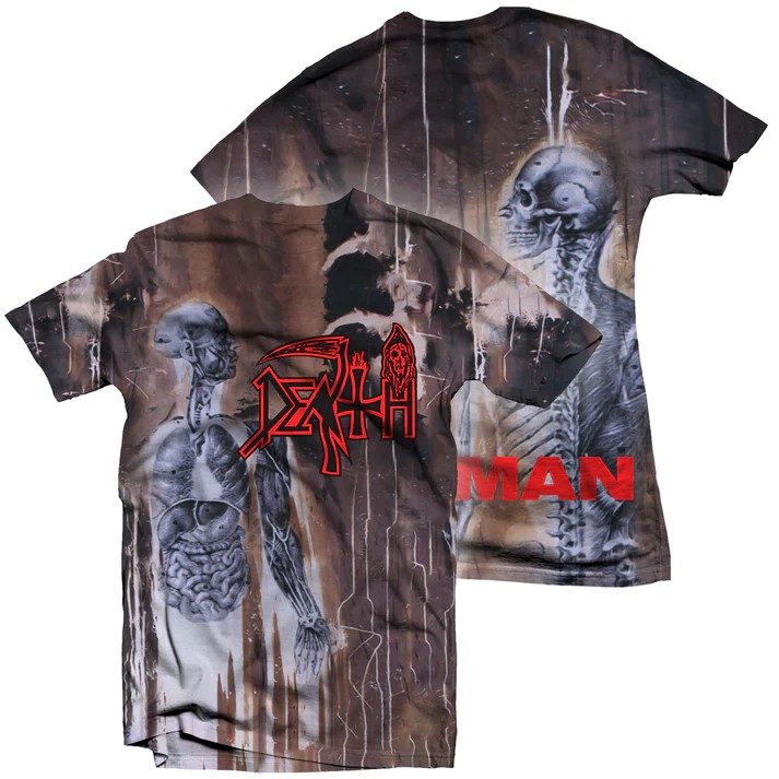 DEATH / Human (All Over Print T-Shirt) [󒍓׏i 2024N107ijX܂ł̎t]