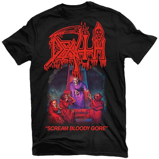 DEATH / Scream Bloody Gore (T-Shirt) [󒍓׏i 2024N107ijX܂ł̎t]