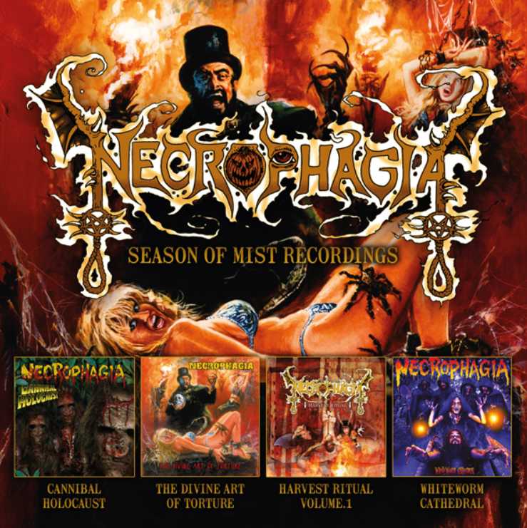 NECROPHAGIA / SEASON OF MIST RECORDINGS (4CD)