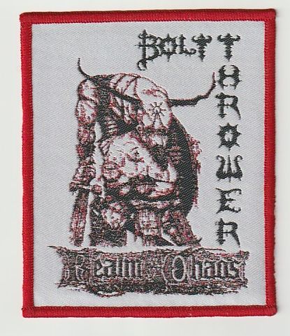 BOLT THROWER / Realm of Chaos Monster (SP) RED border