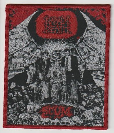 NAPALM DEATH / Scum Red (SP) Red border