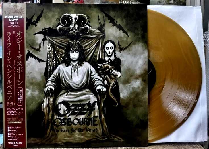 OZZY OSBOURNe / No Rest For The Wicked Tour (boot 2LP)