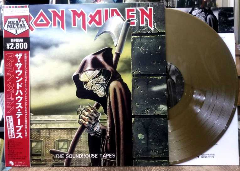 IRON MAIDEN / The Sound House Tapes (boot LP) GOLD Vinyl