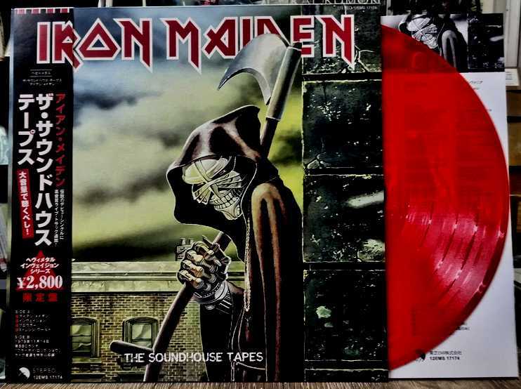 IRON MAIDEN / The Sound House Tapes (boot LP) RED