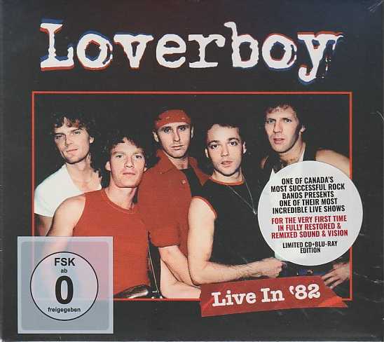 LOVERBOY / Live In f82@iCD+Blu-rayj