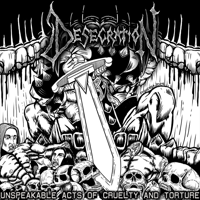 DESECRATION / Unspeakable Acts of Cruelty & Torture (1995 DEMO/2024 reissue)