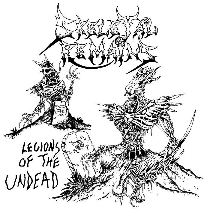 SKELETAL REMAINS / Legions of the Undead (1994/2024 reissue)