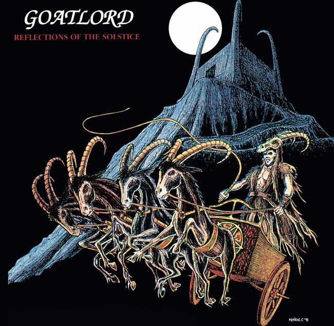 GOATLORD / Reflections of the Solstice +2(1991/2024 reissue) ɃIWiWPbgĔI