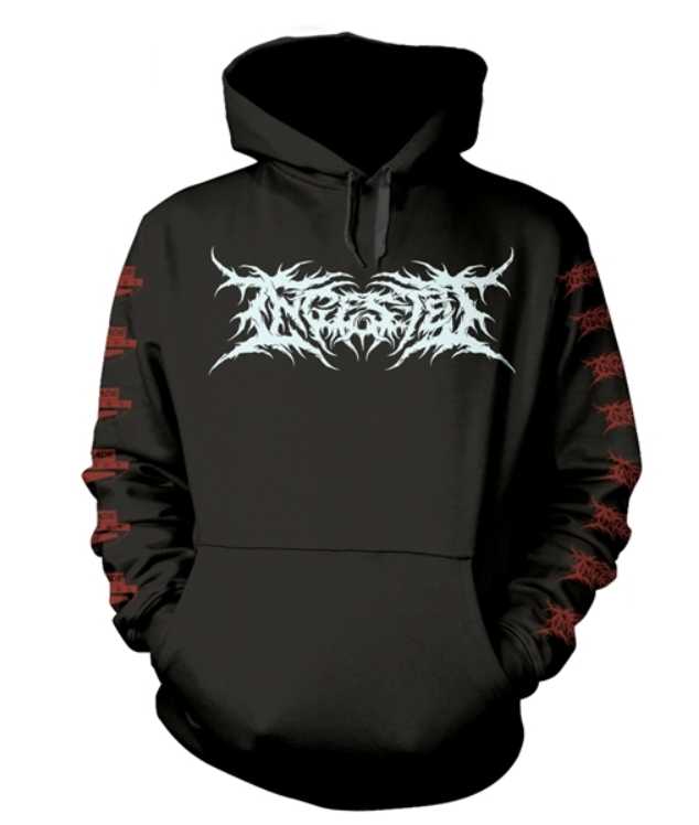 INGESTED / THE TIDE OF DEATH AND FRACTURED DREAMS Hoodiep[J[iL)