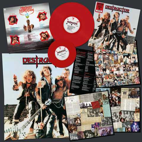 DESTRUCTOR / Maximum Destruction (LP+7h/RED VINYLj