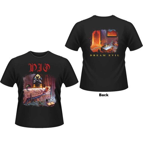 DIO / Dream Evil T-Shirt (Back Print) (XL)