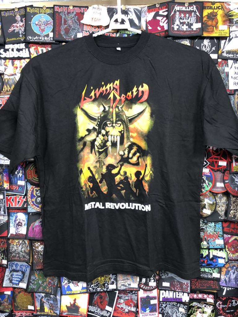 LIVING DEATH / METAL REVOLUTION (Back Print) (XL)