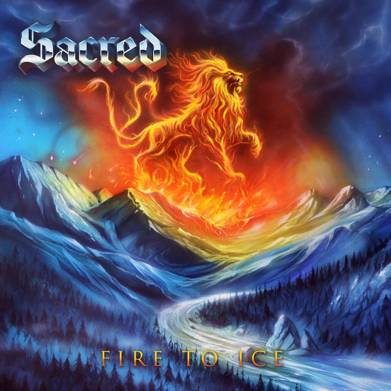 SACRED / Fire to Ice  (AIR RAID/KATANA etc@o[ɂ郁fBbNp[Ij