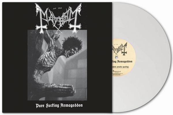 MAYHEM / Pure Fucking Armageddon LP - White vinyl (2024 reissue)