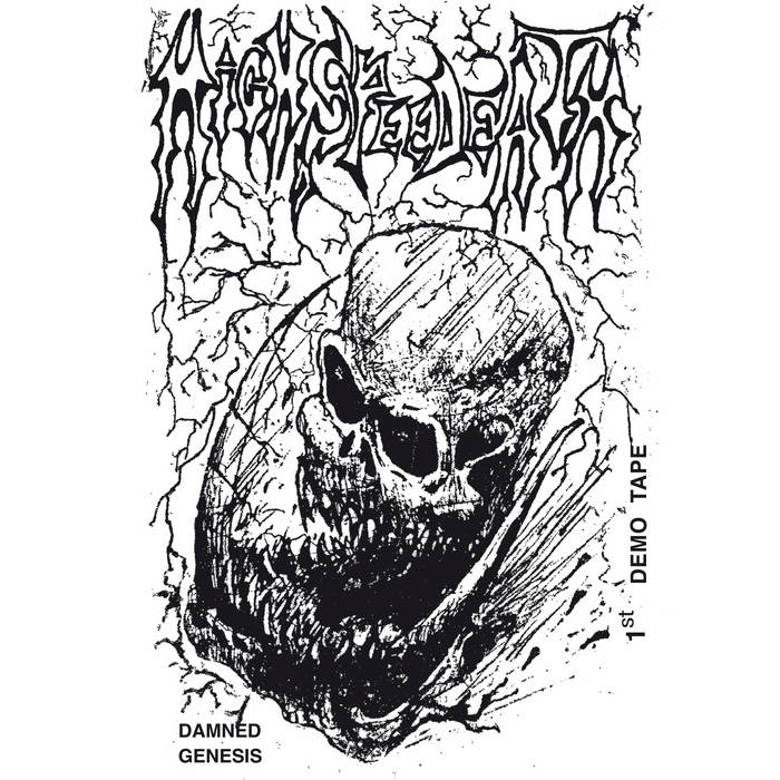 HIGH SPEED DEATH / Damned Genesis (1991 DEMO)(2025 reissue)