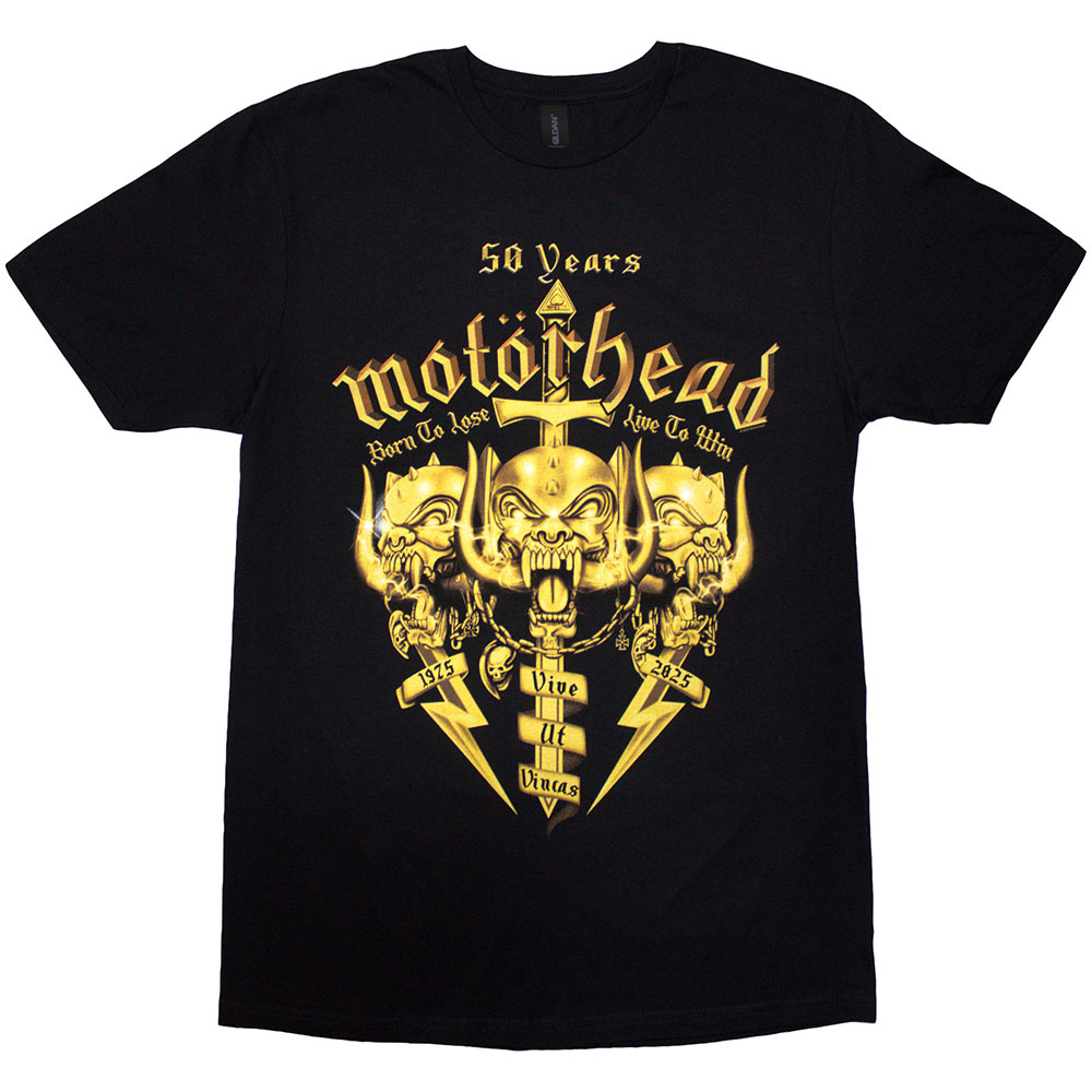 MOTORHEAD / 50 YEARS_Swords & Warpig (Black) (T-SHIRT) [󒍓׏i 2025N420ijX܂ł̎t]