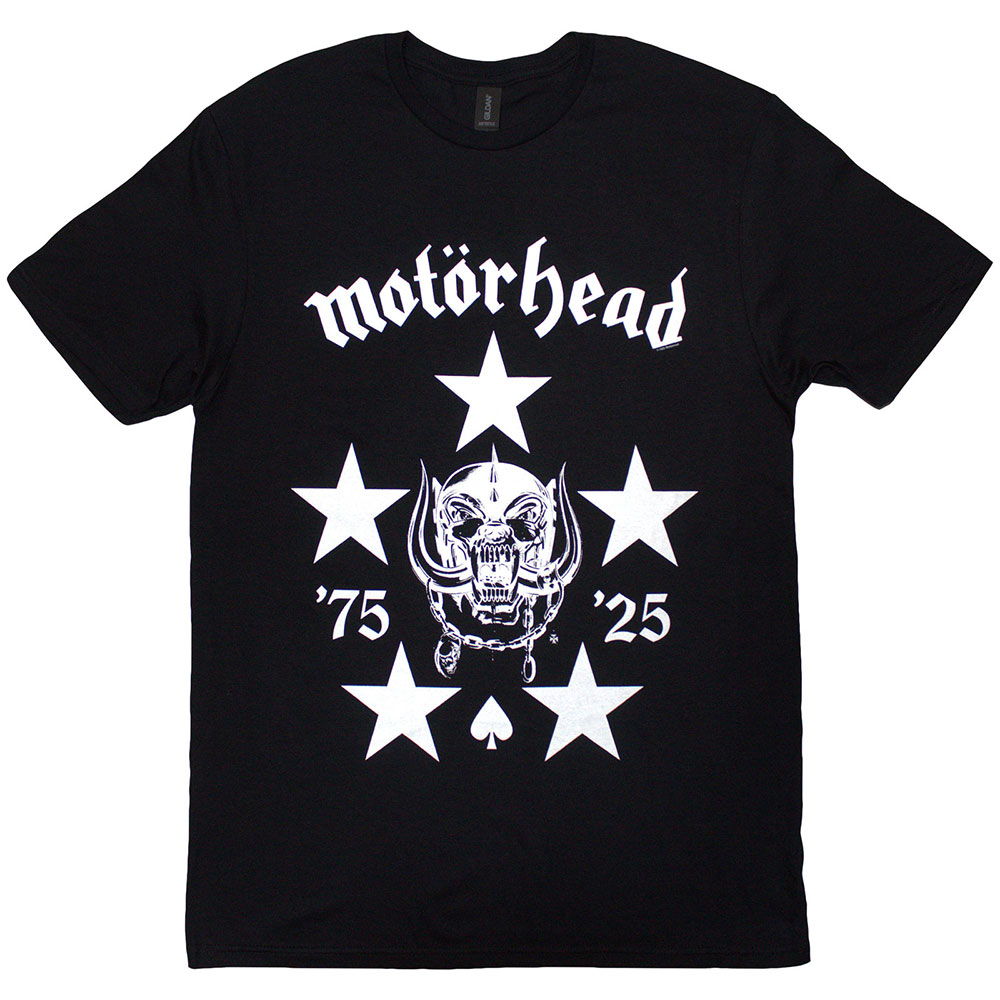 MOTORHEAD / 50 YEARS_BMG Logo (Black) (T-SHIRT) [󒍓׏i 2025N420ijX܂ł̎t]
