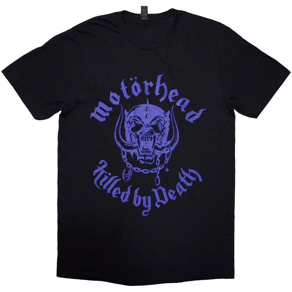 MOTORHEAD / Killed by Death Lyric  (Blue print/Black) (T-SHIRT) [󒍓׏i 2025N420() X܂ł̎t]