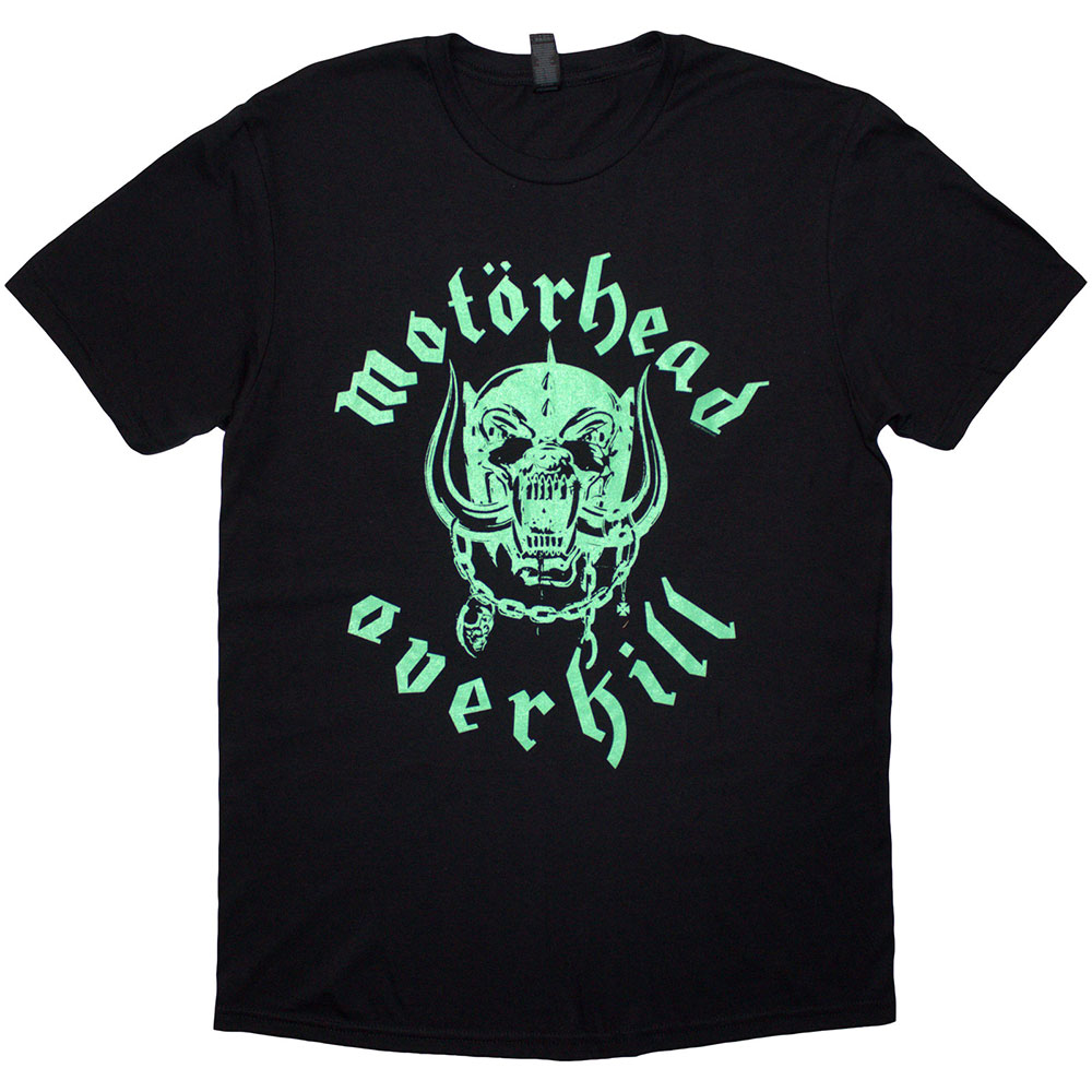 MOTORHEAD /  Overkill Lyric  (Blue print/Black) (T-SHIRT) [󒍓׏i 2025N420() X܂ł̎t]