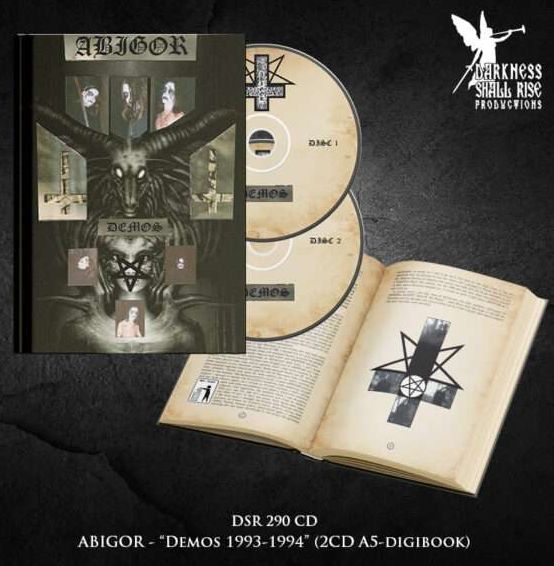 ABIGOR / Demos 1993 - 1994 (A5 digibook/2CD)