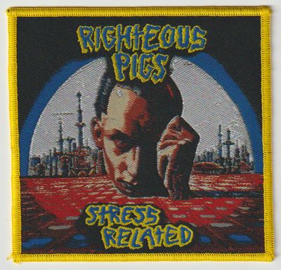 RIGHTEOUS PIGS / Stress Related YELLOW border (SP)