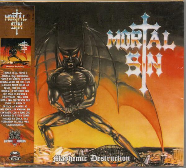 MORTAL SIN / Mayhemic Destruction + LIVE (2025 reissue/obi/slip)