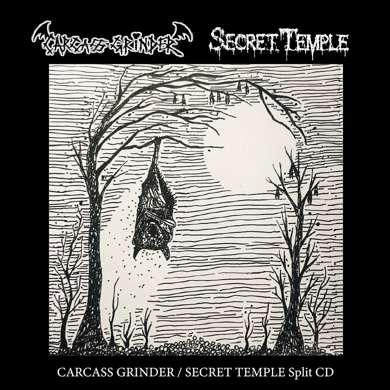 CARCASS GRINDER / SECRET TEMPLE Split CD yBō^bO SplitIIz