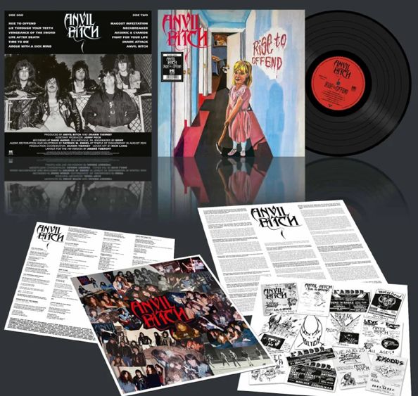 ANVIL BITCH / Rise to Offend (LP/2025 reissue)
