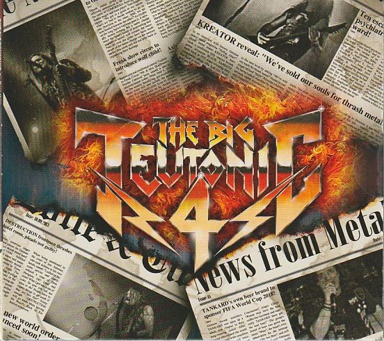 THE BIG TEUTONIC 4 (SODOM/KREATOR/TANKARD/DESTRUCTION) paper sleeve